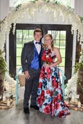 Juniors Reagan Newell and Mikayla Robbers
